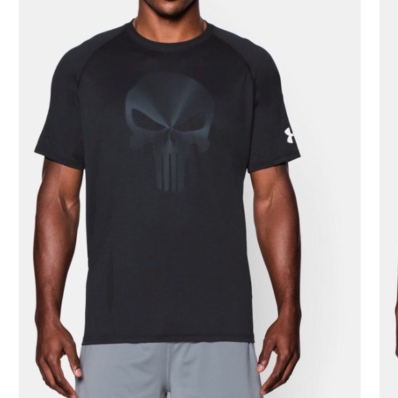 t shirt punisher under armour
